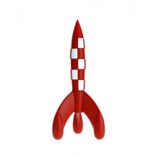 Figura de PVC - Cohete lunar 17 cm. - Tintín