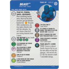 Tarjeta de Heroclix - Beast Team Up 009.01