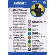 Tarjeta de Heroclix - Sunspot Team Up 025.02