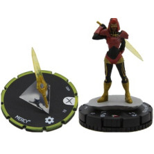 Figura de Heroclix - Isca The Unbeaten 031b + Mercy s001