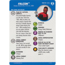 Tarjeta de Heroclix - Falcon Team Up 006.1