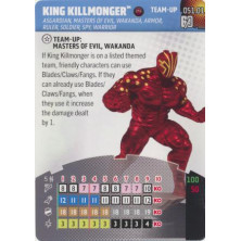 Tarjeta de Heroclix - King Killmonger Team Up 051.01