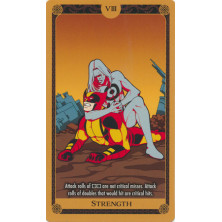 Tarjeta de Marvel Heroclix - Tarot - Strength